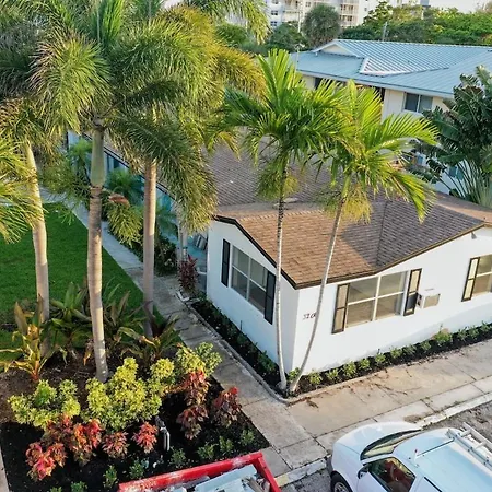 Villa #2 House In Pompano 4 Minutes From The Beach